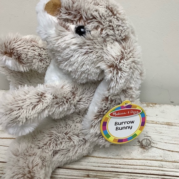 Melissa & Doug “Burrow Bunny” Approx 9” - Picture 3 of 4